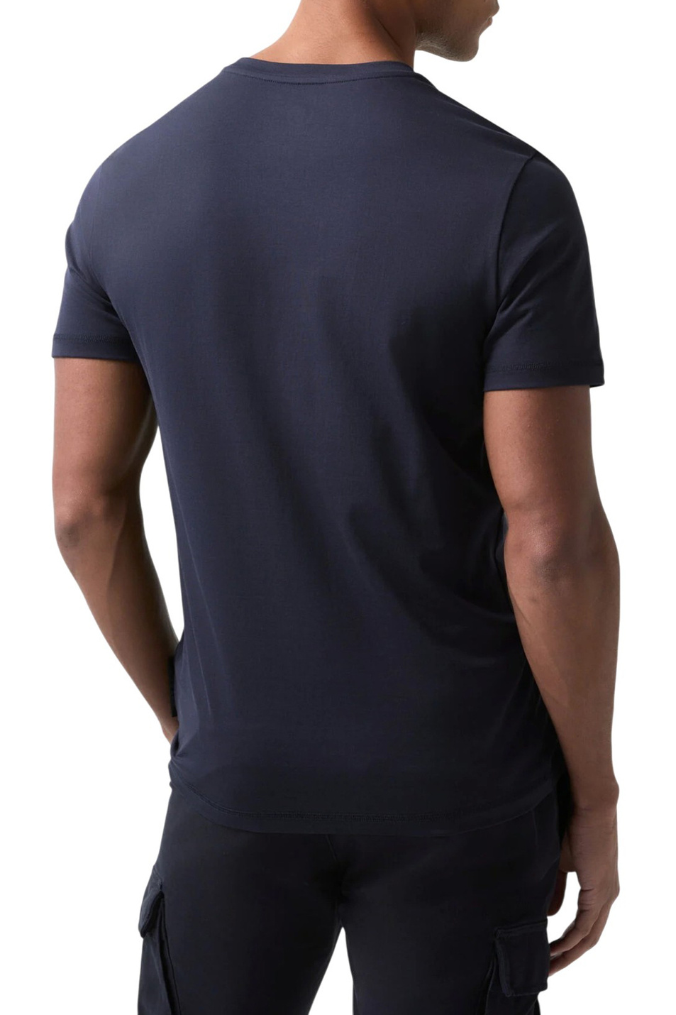 Футболка ROC из эластичного хлопка с логотипом|Основной цвет:Синий Мужской Bogner Футболка ROC из эластичного хлопка с логотипом (цвет ), артикул 58446604 | Фото 4