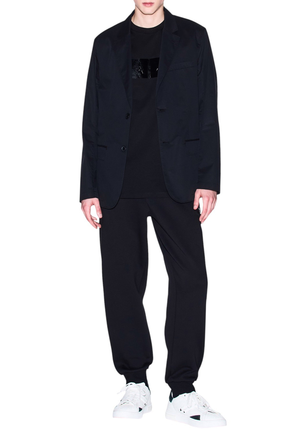 Мужской Armani Exchange Брюки из смесового хлопка (цвет ), артикул XM000744-AF13047 | Фото 2