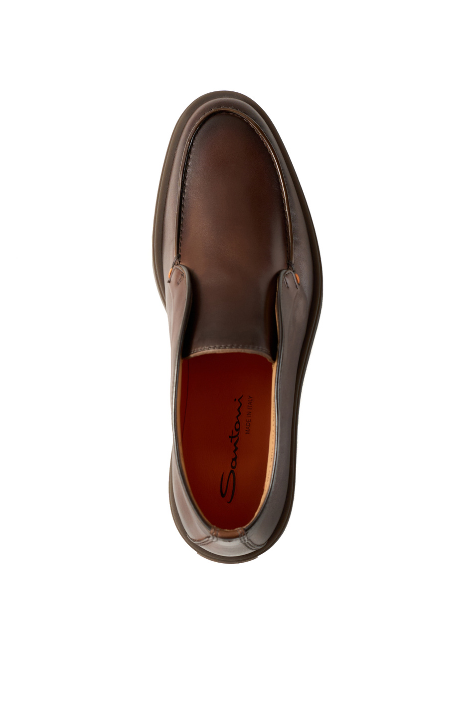 Мужской Santoni Полуботинки DRAGON из натуральной кожи (цвет ), артикул MGDG17823DKTGBYPS50 | Фото 4