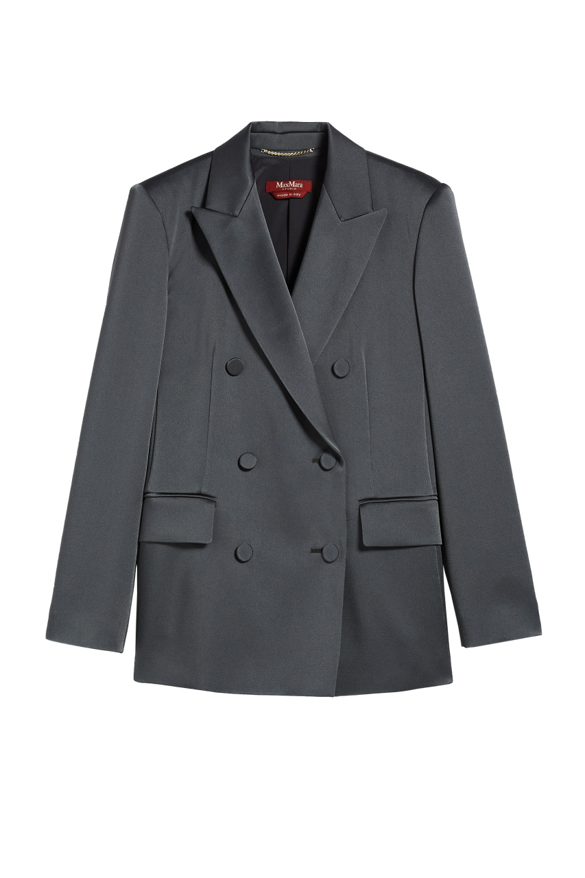 Пиджак двубортный TEIERA|Основной цвет:Серый|Артикул:2416041043 | Фото 1