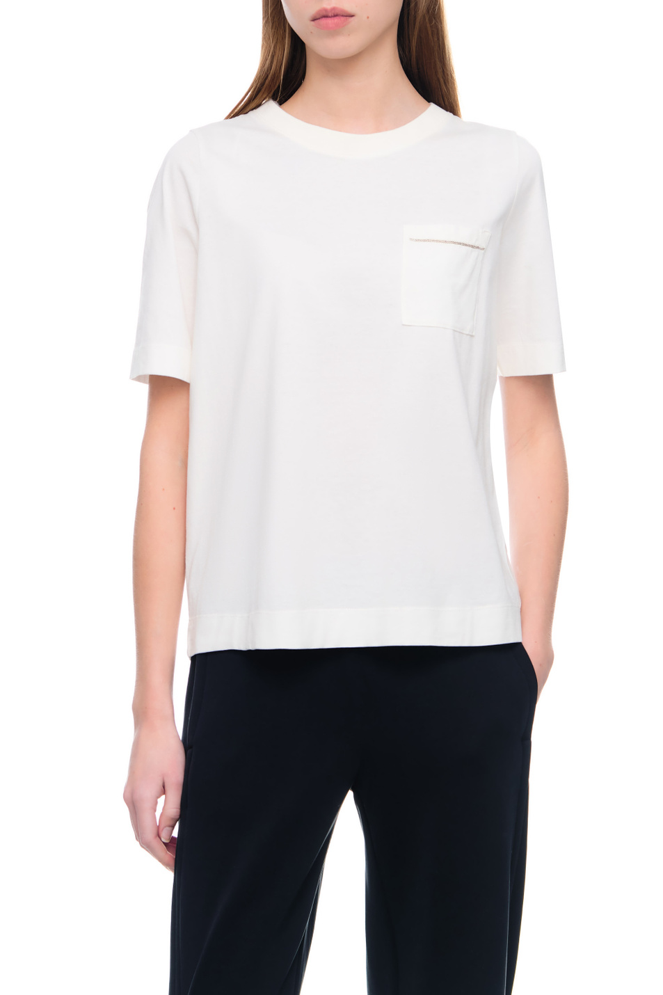 Женский Gerry Weber Футболка с нагрудным карманом (цвет ), артикул 870001-44073 | Фото 4