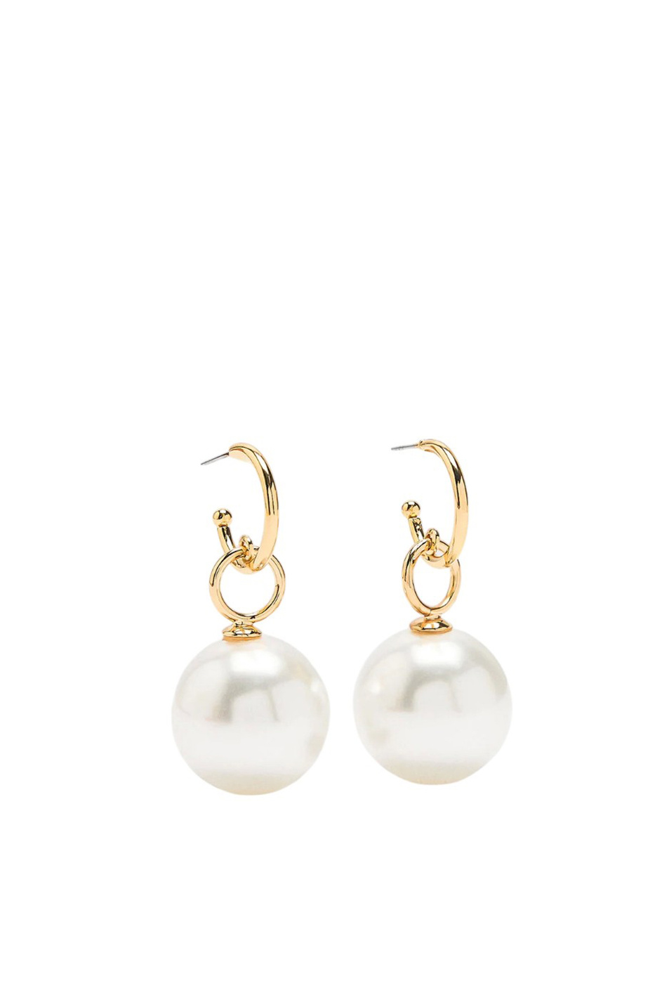 Женский Parfois Серьги-кольца с бусинами (цвет ), артикул 242948 | Фото 1