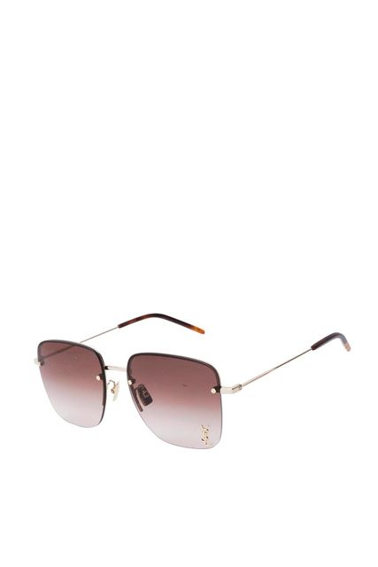 Солнцезащитные очки Saint Laurent SL 312 M|Основной цвет:Коричневый|Артикул:SL 312 M | Фото 1