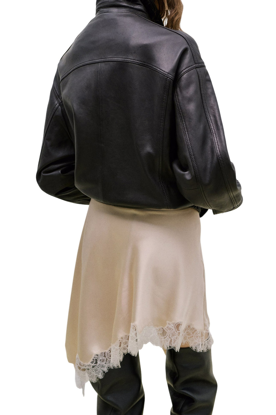 Женский Mango Юбка INES с кружевом (цвет ), артикул 27084447 | Фото 3