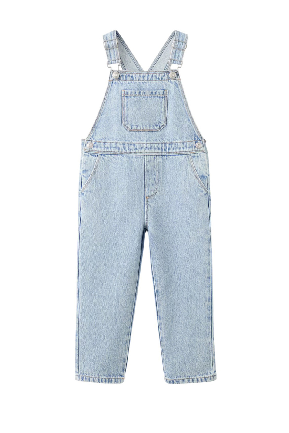 Комбинезон LUCASTC джинсовые|Основной цвет:Голубой Мальчикам Mango Kids Комбинезон LUCASTC джинсовые (цвет ), артикул 27074403 | Фото 1