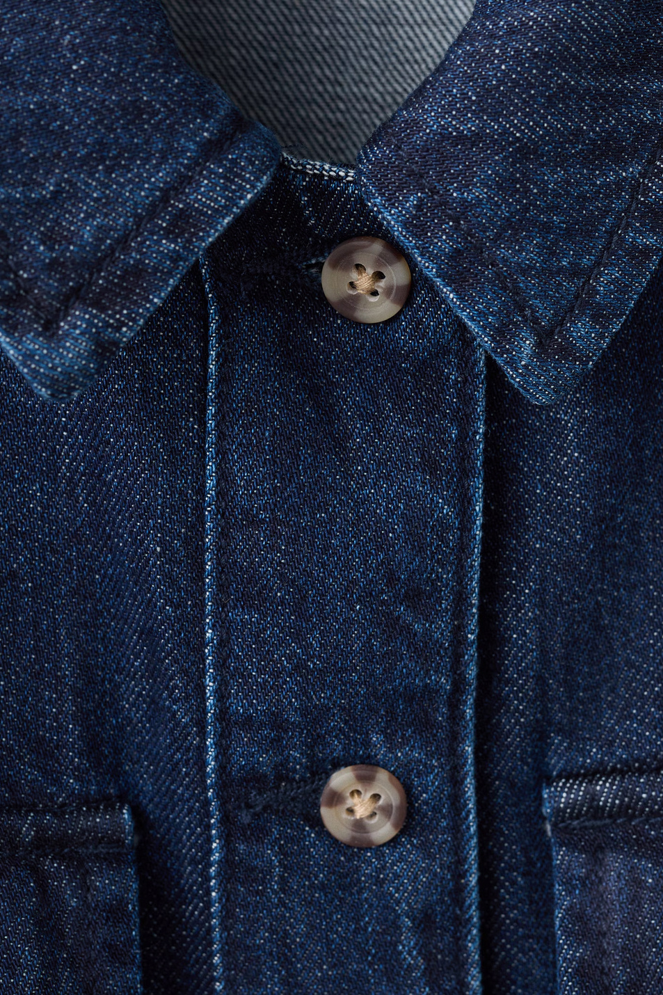 Девочкам Mango Kids Рубашка джинсовая SANDYSET (цвет ), артикул 27085147 | Фото 3