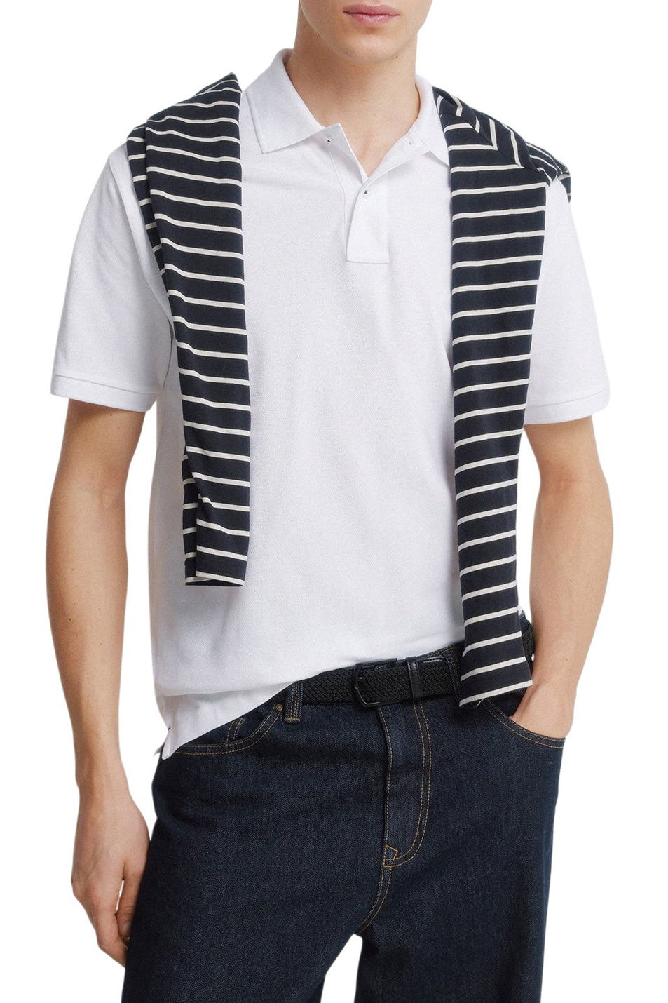 Мужской Springfield Поло из хлопка (цвет ), артикул 8551097 | Фото 1