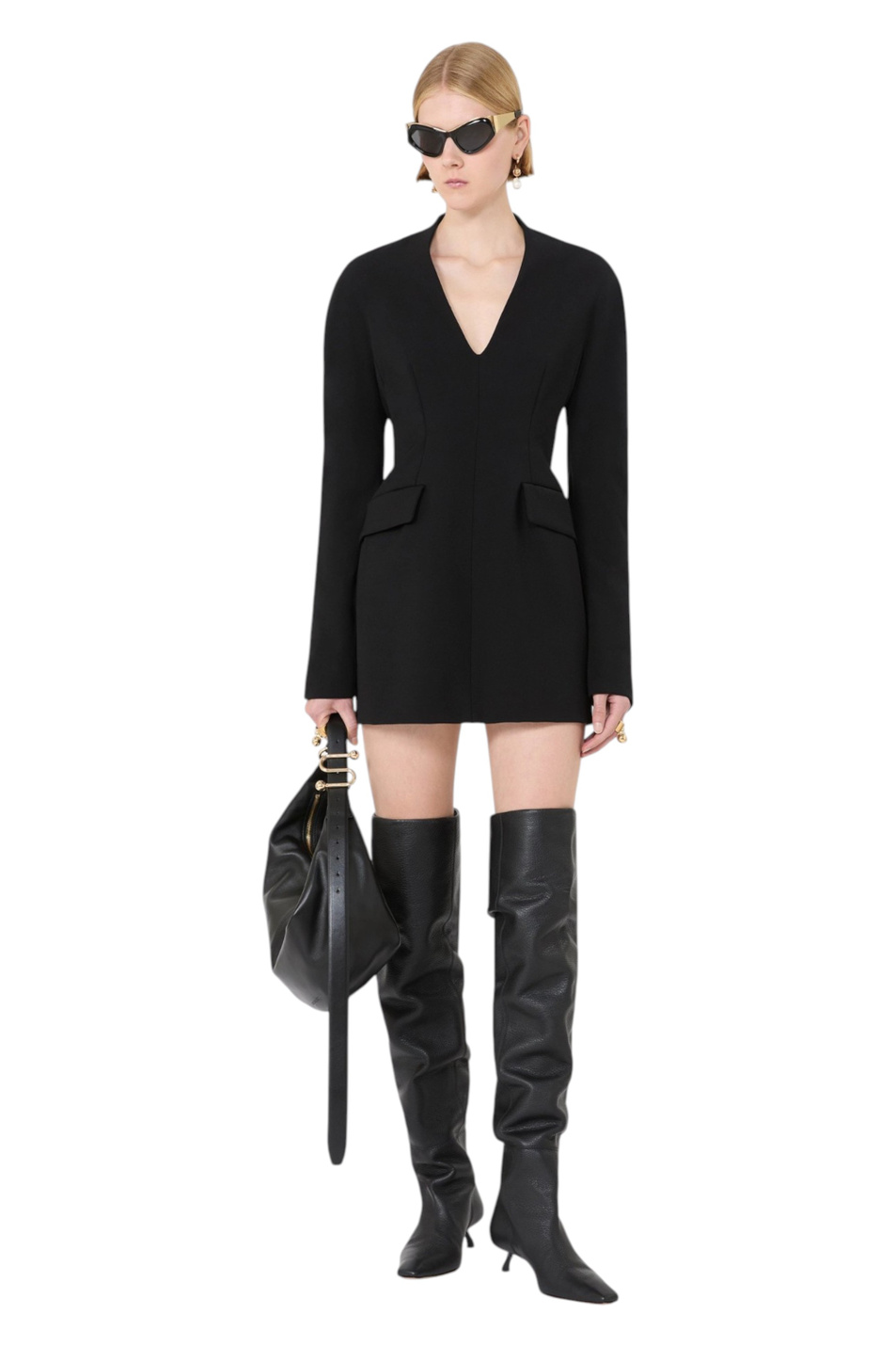 Женский Sportmax Платье TEFRITE07 из эластичной вискозы (цвет ), артикул 2622226052 | Фото 2