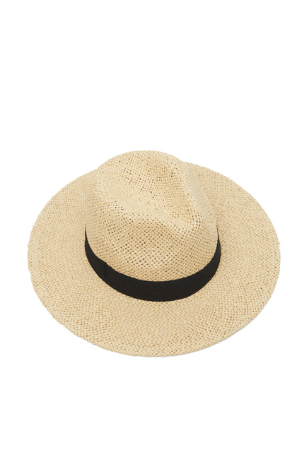 Шляпа из рафии BASICO|Основной цвет:Бежевый|Артикул:27077114 | Фото 2