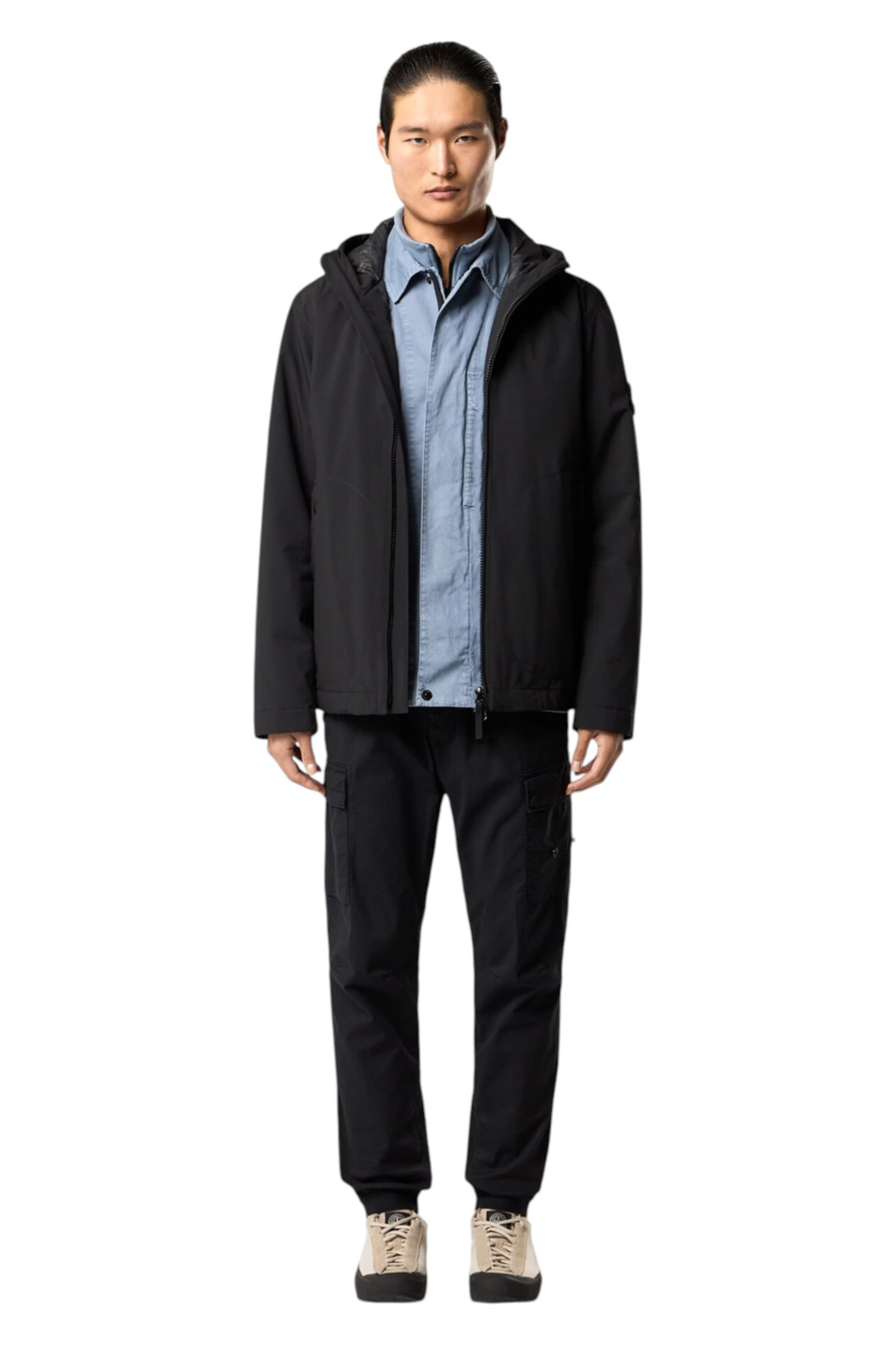 Мужской Stone Island Куртка с капюшоном (цвет ), артикул L2S154100108-S0A27 | Фото 3