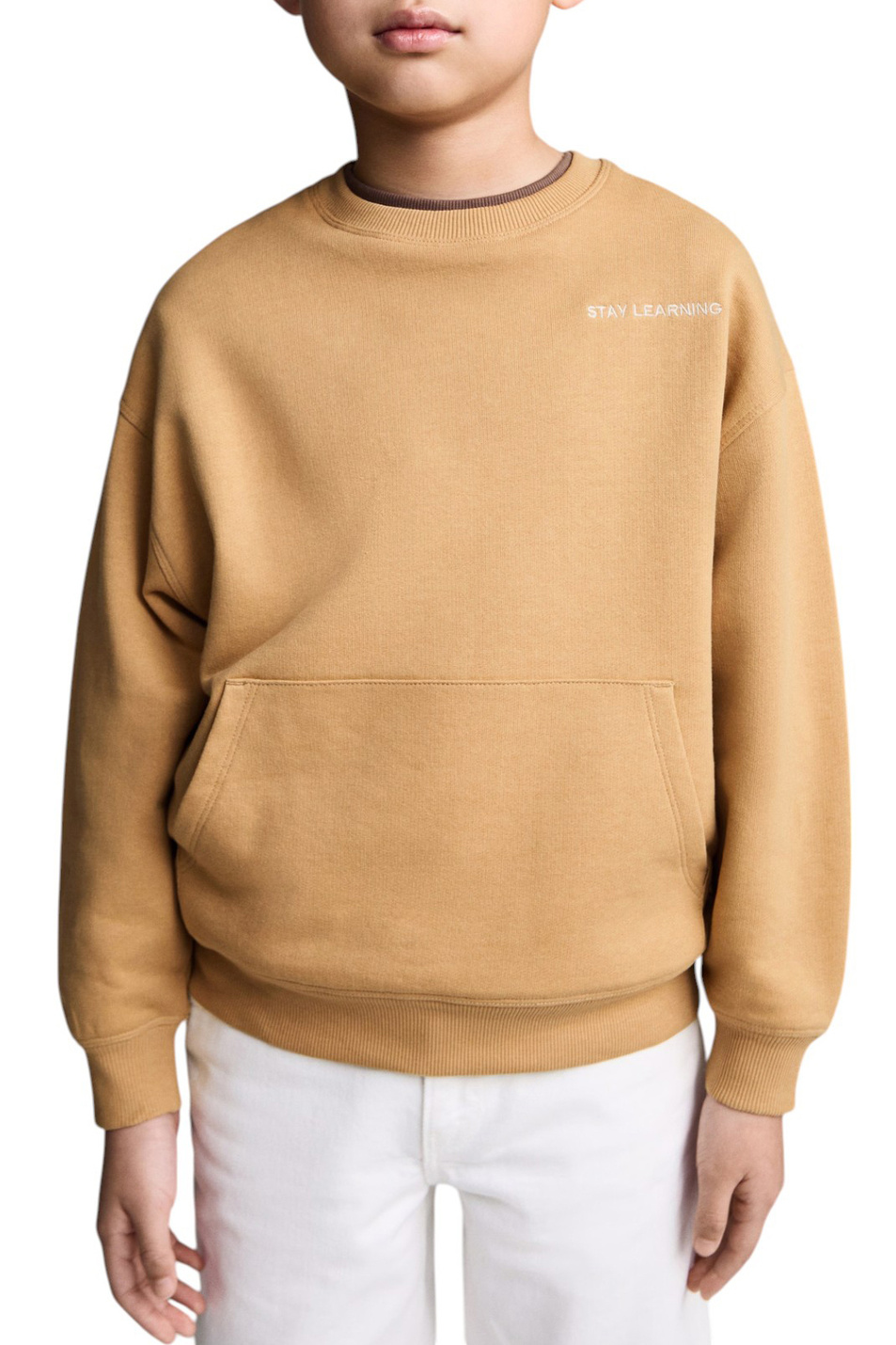 Мальчикам Mango Kids Свитшот ART с карманом-кенгуру (цвет ), артикул 87035958 | Фото 3