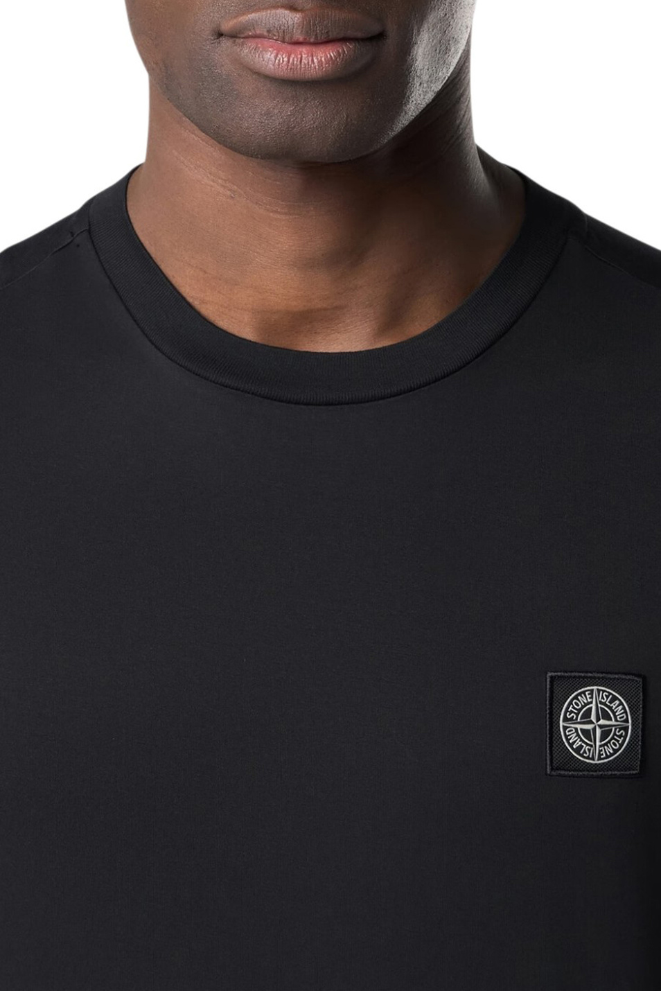 Мужской Stone Island Футболка из хлопка с логотипом (цвет ), артикул L1S152100027-S0013 | Фото 5