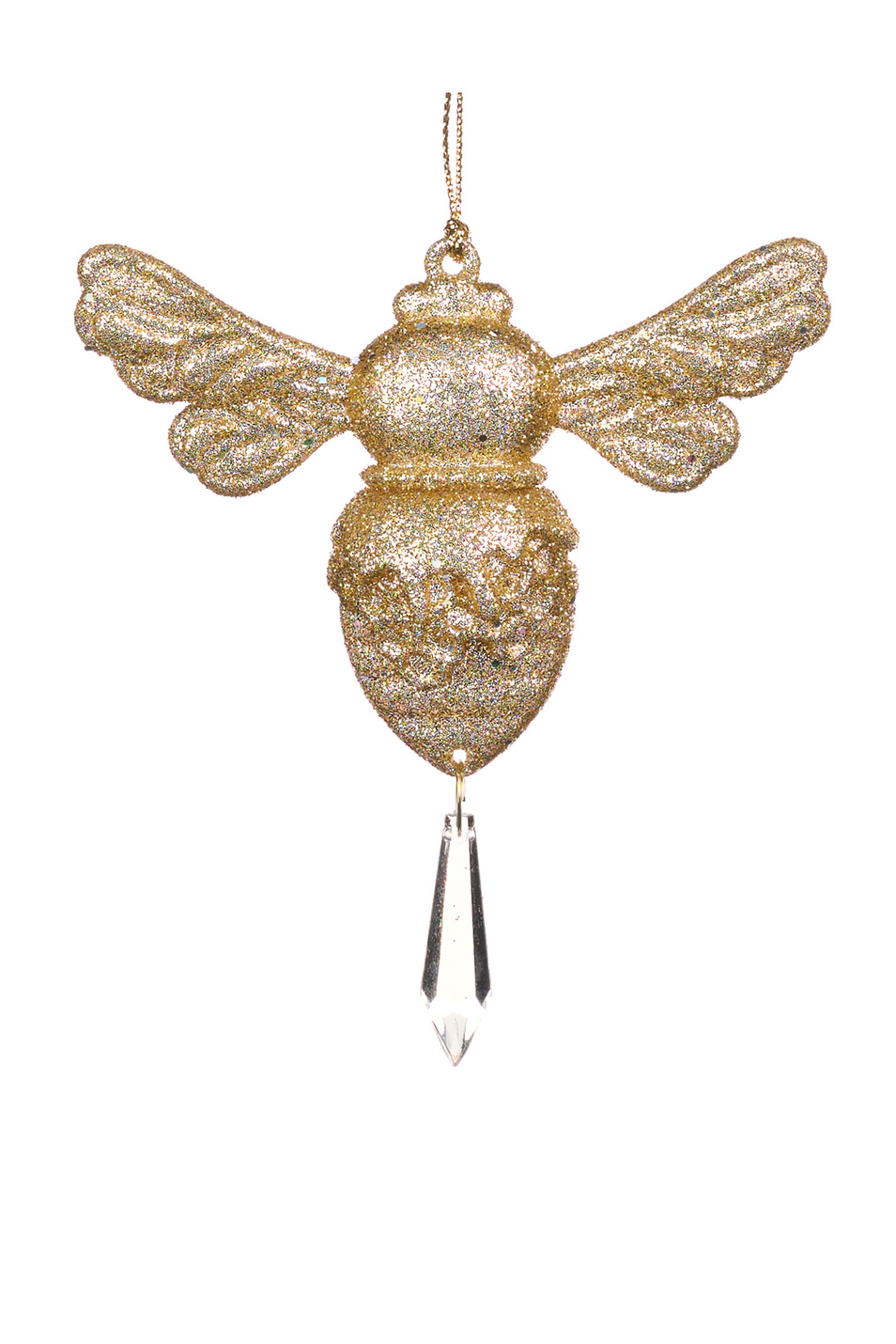 Елочная игрушка "Пчела", 10 см|Основной цвет:Золотой Не имеет пола Goodwill Елочная игрушка "Пчела", 10 см (цвет ), артикул MO 96388 | Фото 1