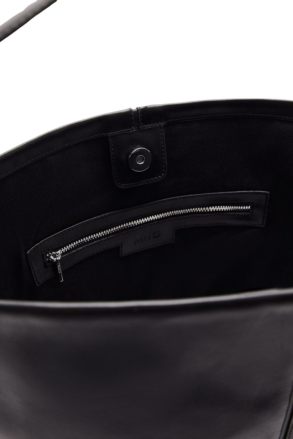 Женский Mango Сумка CARNABYN из натуральной кожи (цвет ), артикул 27071222 | Фото 4