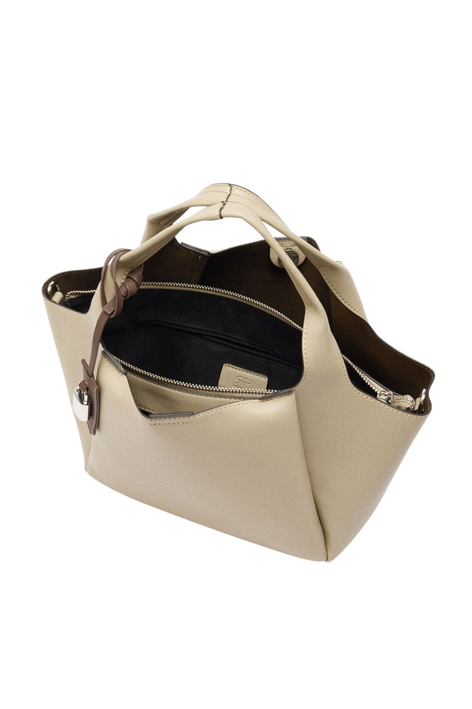 Женский Parfois Сумка-шопер с подвеской (цвет ), артикул 241281 | Фото 3