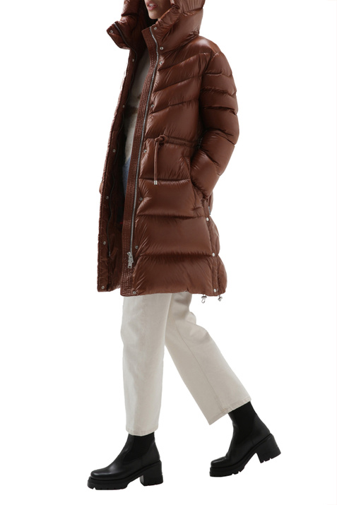 Woolrich Стеганое пальто ALIQUIPPA с кулиской на поясе ( цвет), артикул CFWWOU0719FRUT3085 | Фото 4