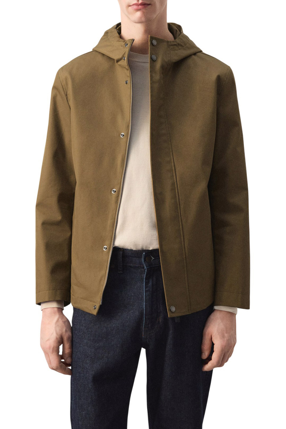 Мужской Mango Man Куртка IKER с капюшоном (цвет ), артикул 27034410 | Фото 3