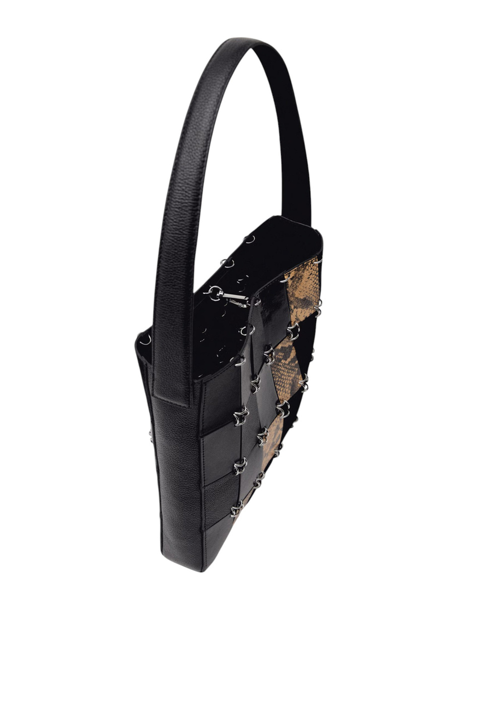 Женский Mango Сумка PATCH из натуральной кожи (цвет ), артикул 87024424 | Фото 3