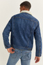 Springfield Джинсовая куртка на подкладке из овчины ( цвет), артикул 2838362 | Фото 3
