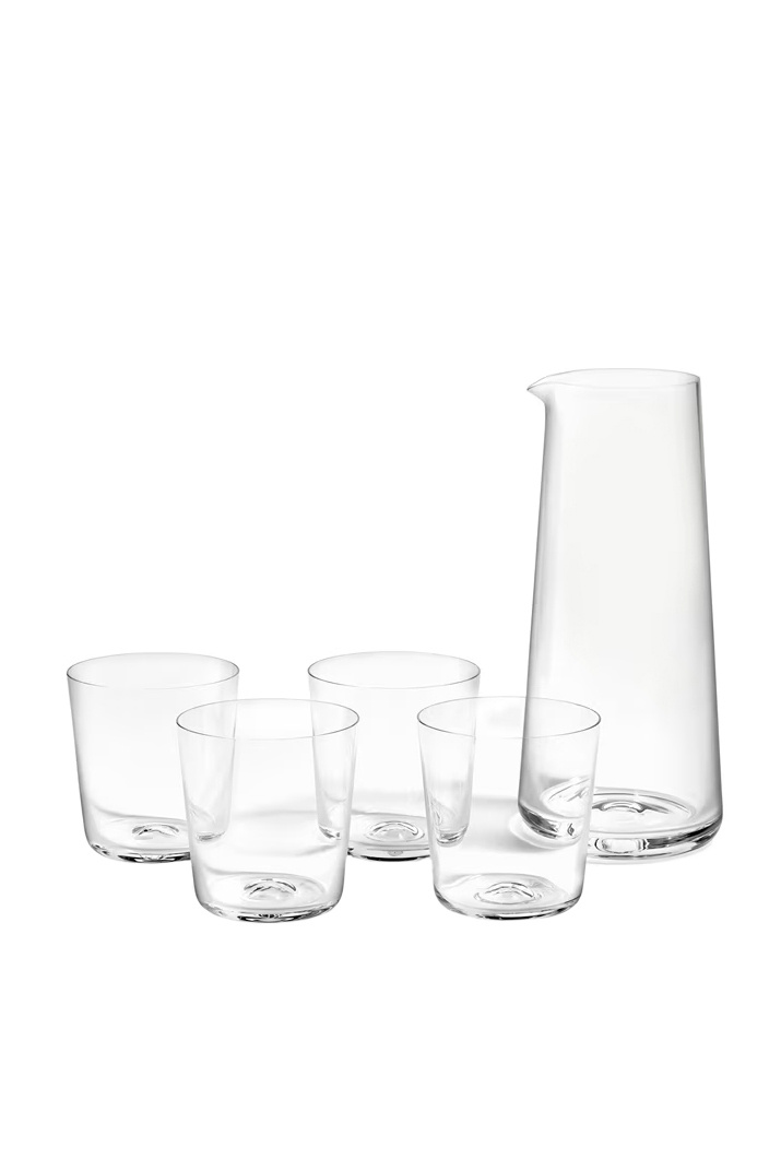 Набор для напитков, 5 предметов (кувшин, 4 стакана)|Основной цвет:Прозрачный|Артикул:1065915 | Фото 1