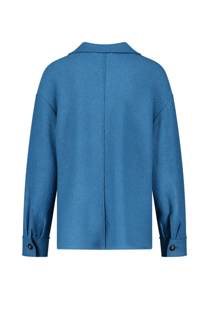 Куртка-рубашка с карманами|Основной цвет:Синий|Артикул:630030-31201 | Фото 2