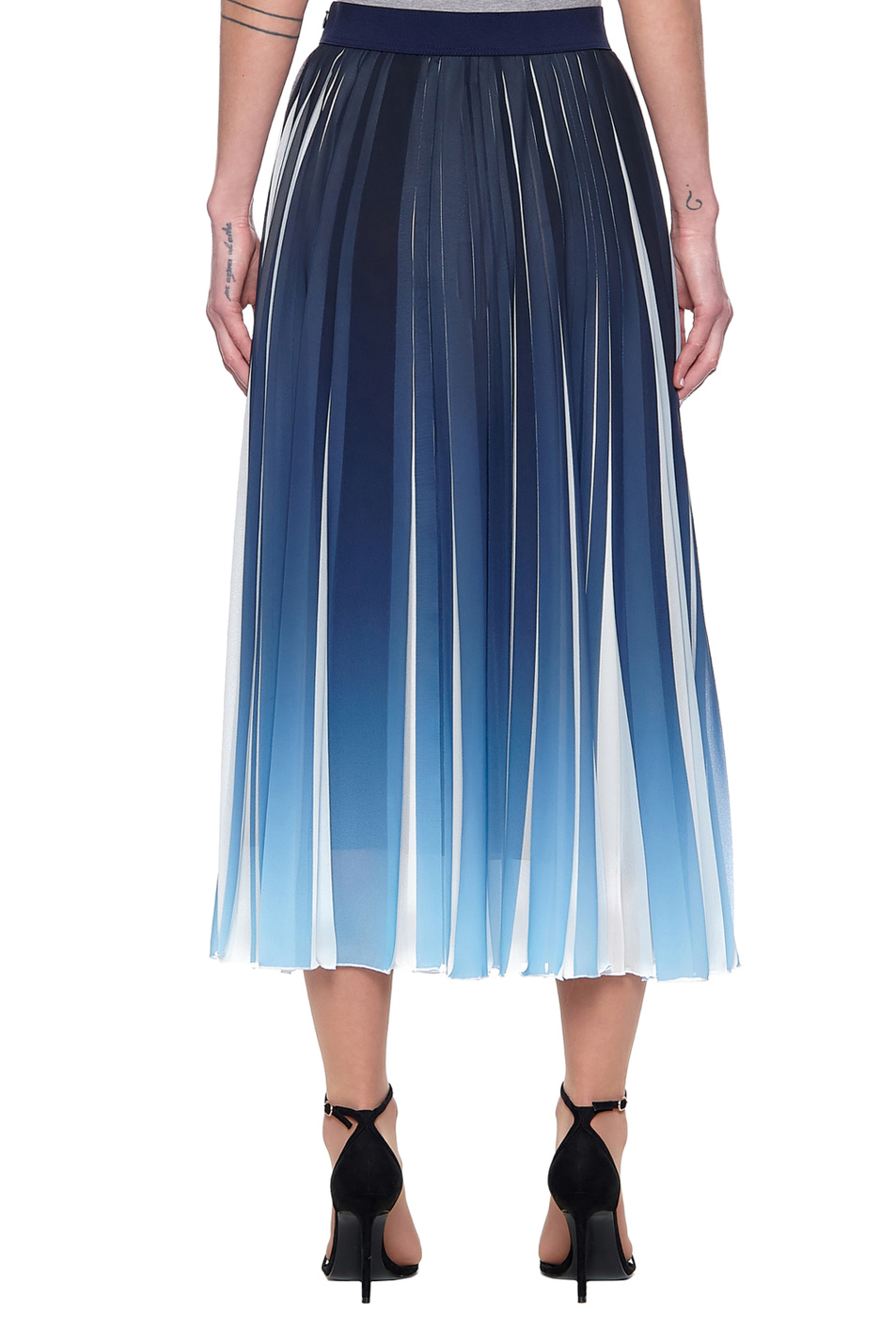 BOSS Плиссированная юбка из шифона (цвет ), артикул 50447599 | Фото 5