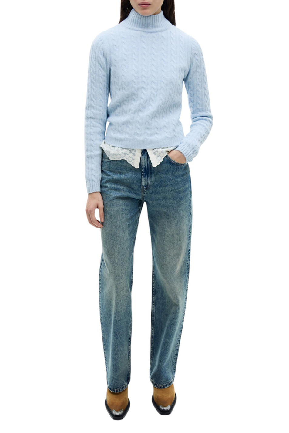 Женский Mango Свитер SEEDSPER (цвет ), артикул 77028270 | Фото 2