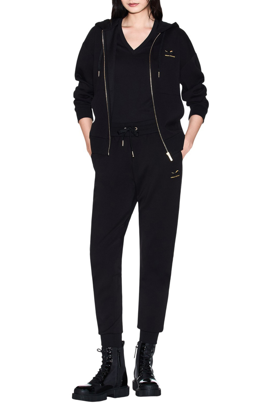 Женский Armani Exchange Футболка из хлопка (цвет ), артикул XW002235-AF10356 | Фото 2