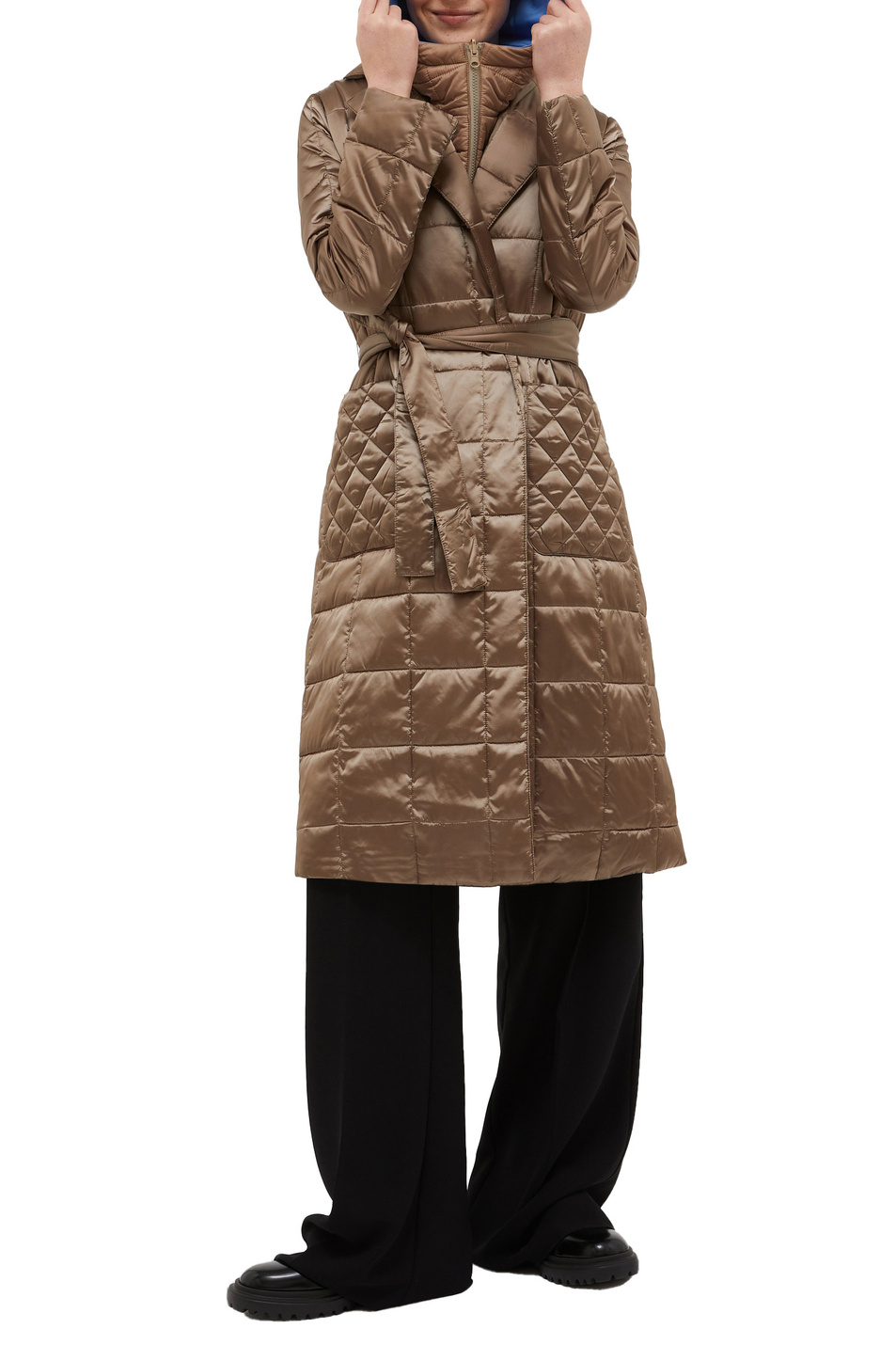 Женский Max&Co Пальто стеганое PUFFAWAY (цвет ), артикул 2416491012200 | Фото 2