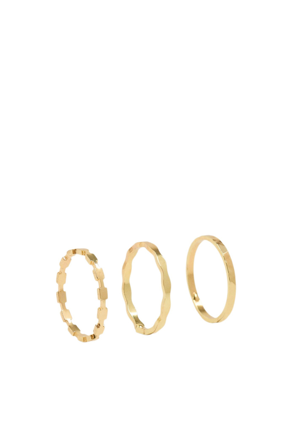 Женский Parfois Кольцо в комплекте из 3 шт (цвет ), артикул 245839 | Фото 2