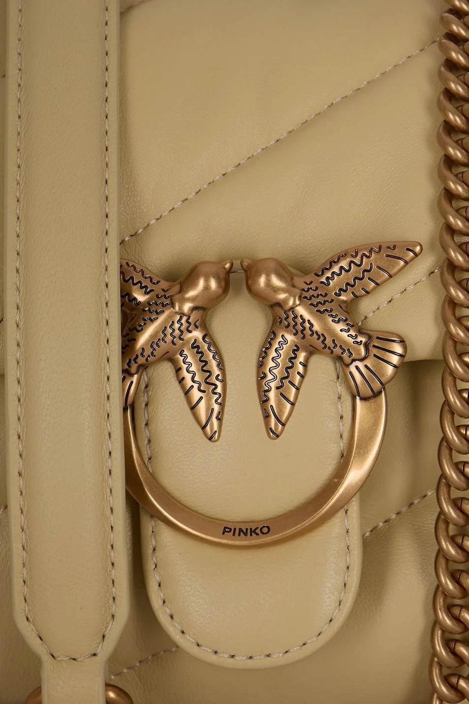 Женский Pinko Сумка стеганая LOVE PUFF MINI (цвет ), артикул 100039A0F2 | Фото 3