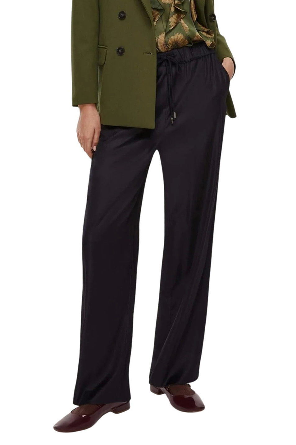 Женский Emme Marella Брюки ISOTTA с эластичным поясом (цвет ), артикул 2525136121 | Фото 3