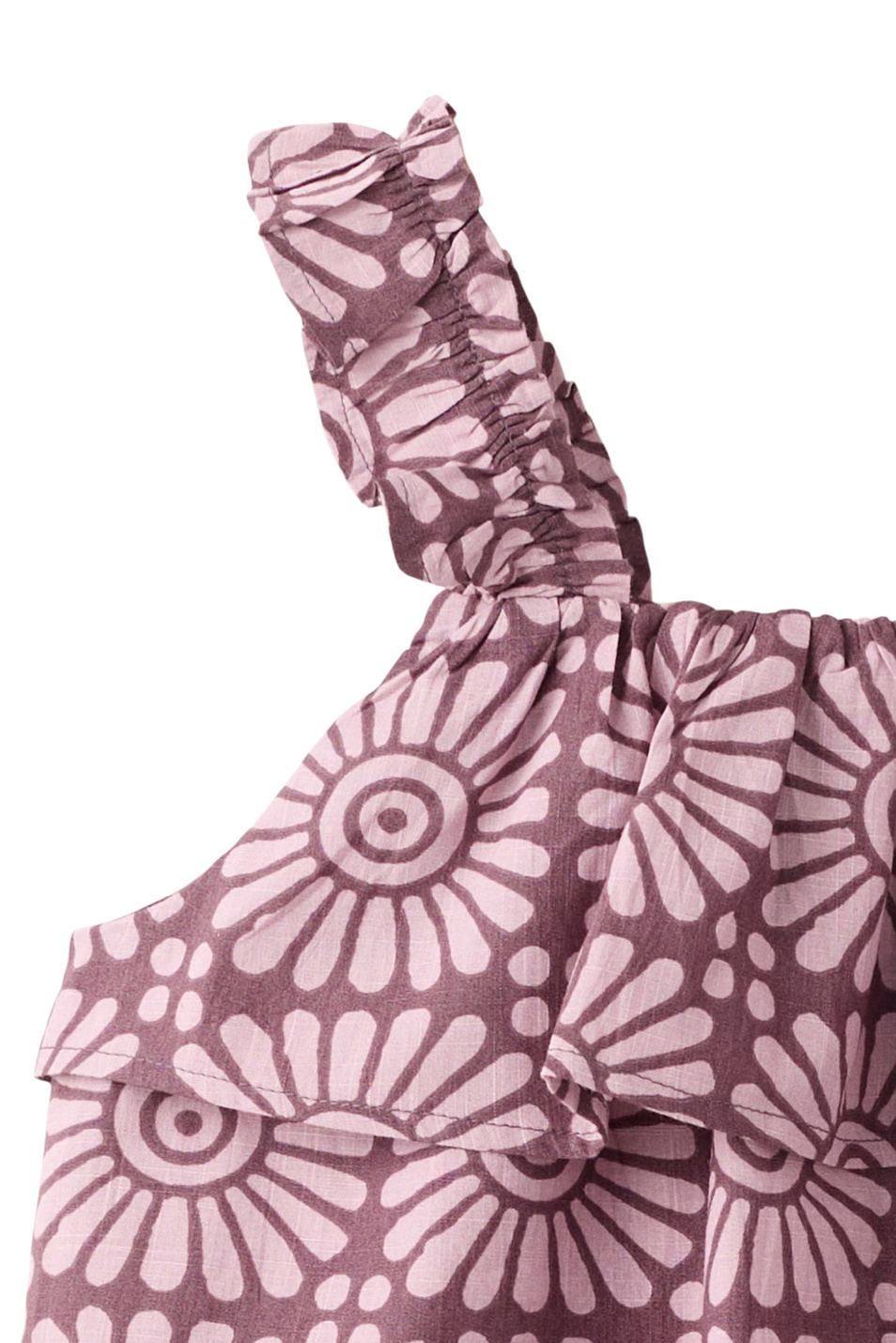 Девочкам Mango Kids Блузка SOLSET с оборками (цвет ), артикул 27067921 | Фото 3
