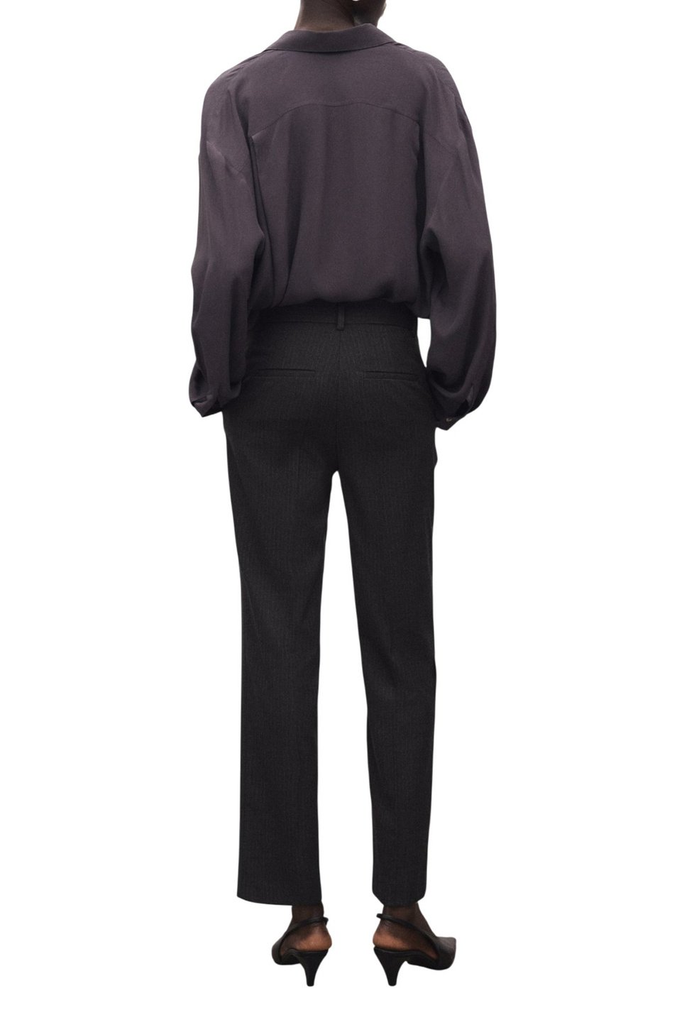 Женский Mango Брюки NEWARM укороченные (цвет ), артикул 27071264 | Фото 4