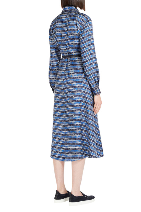 Max Mara Платье-рубашка EMMY из шелкового твила с принтом ( цвет), артикул 2312211931 | Фото 4