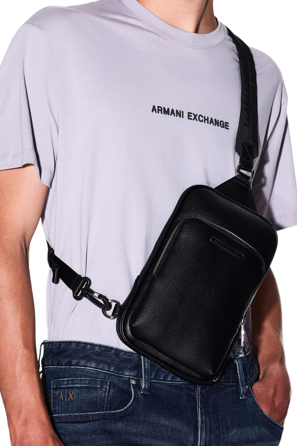 Мужской Armani Exchange Сумка OKINAWA с логотипом (цвет ), артикул XM000843-AF12134 | Фото 5