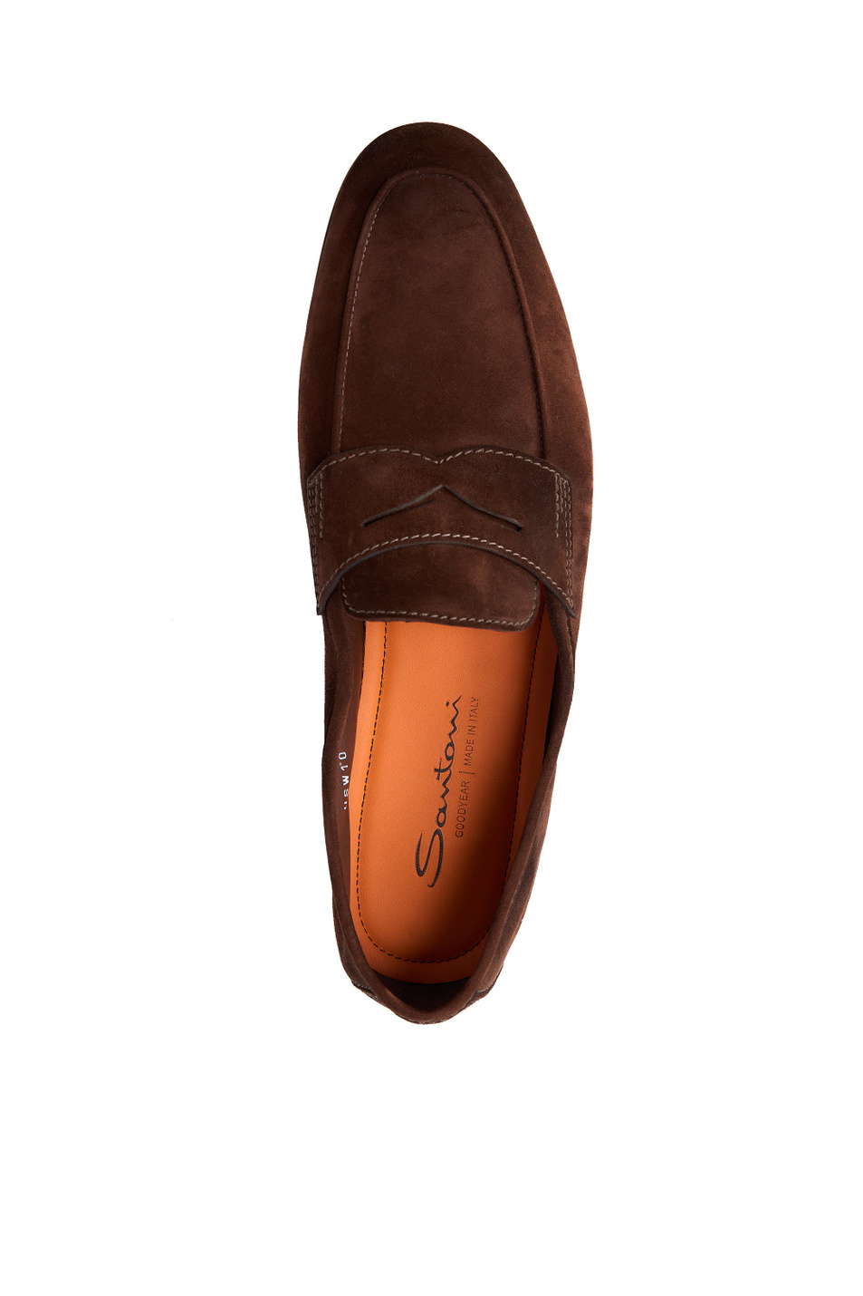 Мужской Santoni Лоферы из натуральной замши (цвет ), артикул MCNG18837SA4SEAAS26 | Фото 4