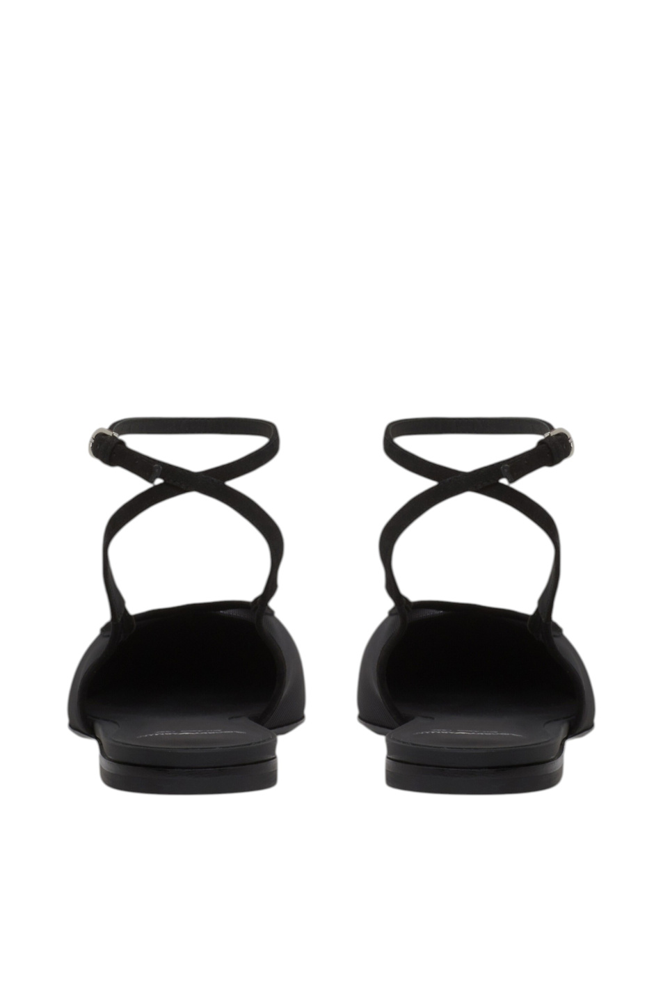 Женский Emporio Armani Туфли из сетки и замши с зеркальным мысом (цвет ), артикул EW005053-AF27317 | Фото 3
