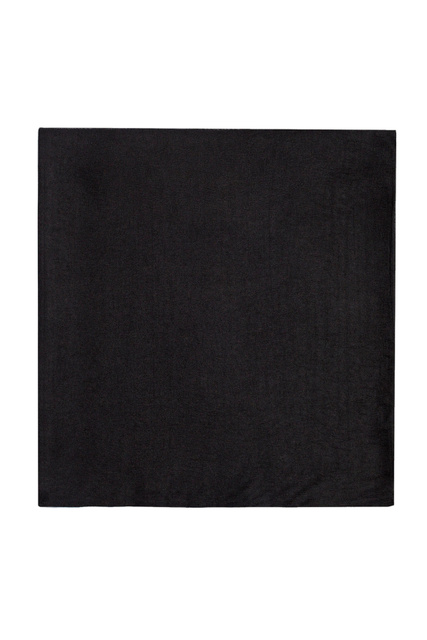 Однотонный шарф|Основной цвет:Черный|Артикул:191442 | Фото 1