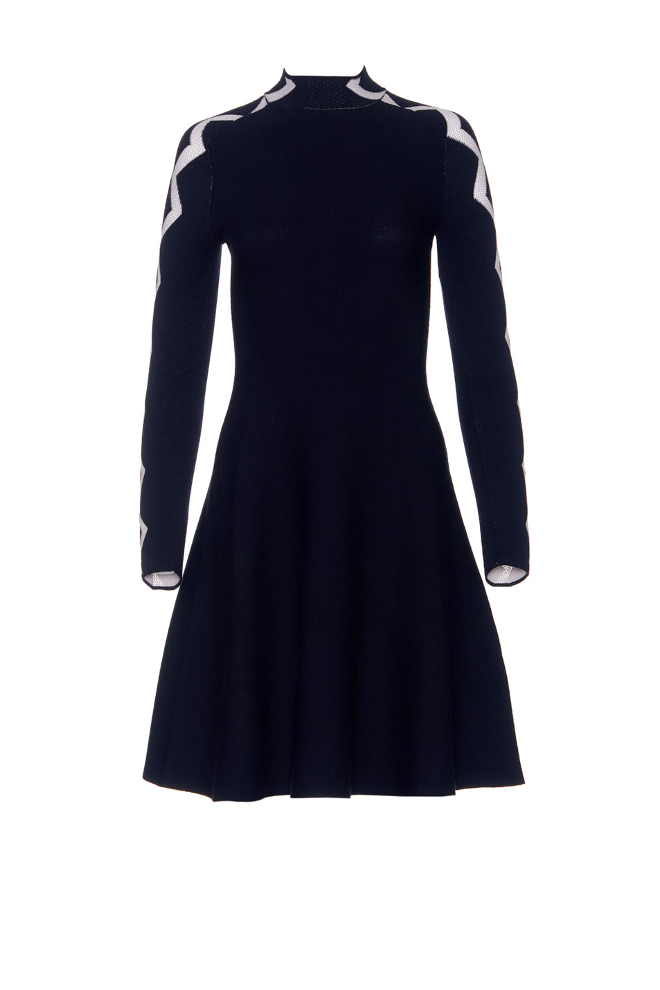 Emporio Armani Платье из смесовой вискозы с контрастными вставками (цвет ), артикул 6K2AW3-2M29Z | Фото 1