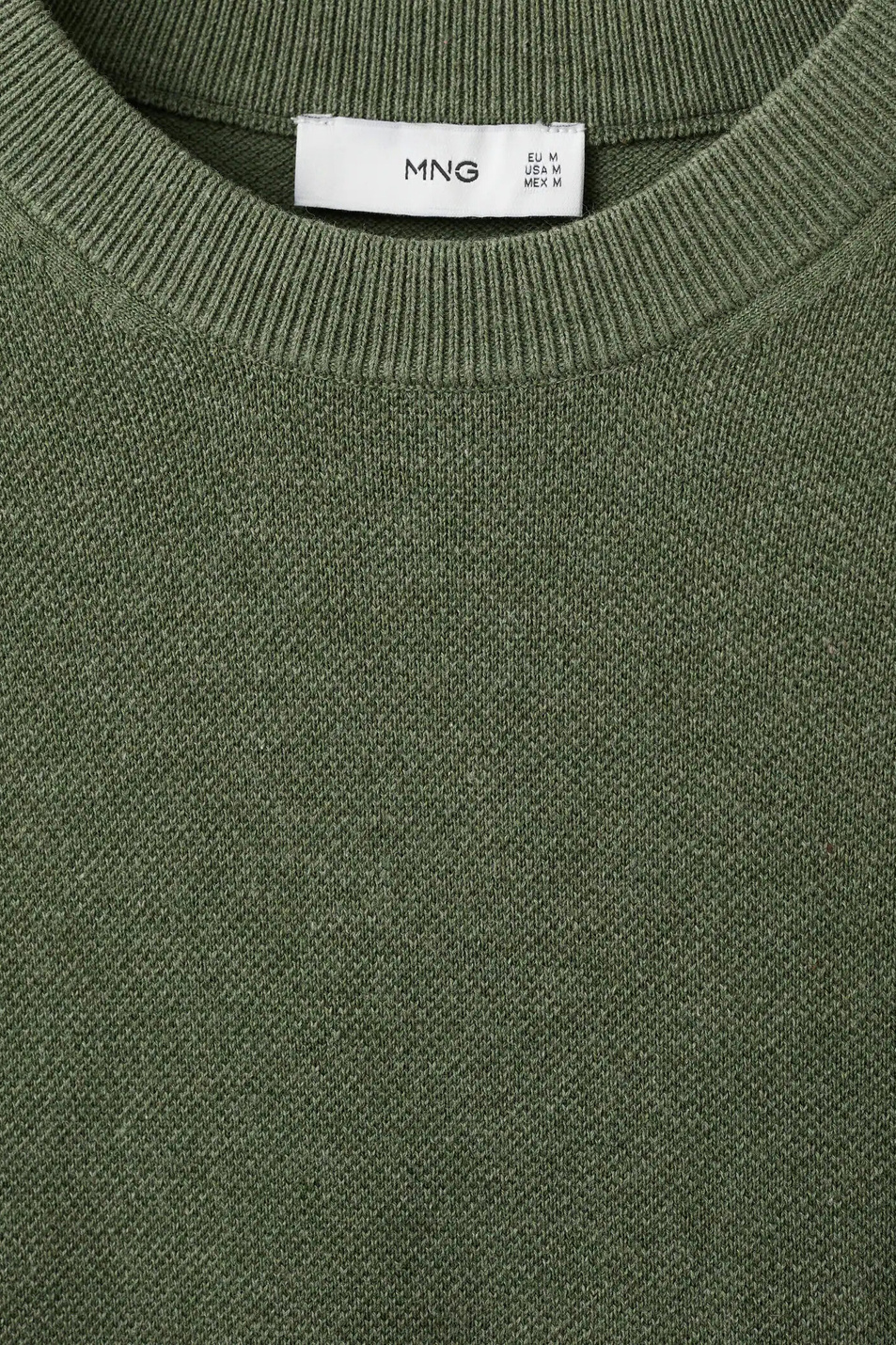 Мужской Mango Man Футболка ANDREW из смесового хлопка (цвет ), артикул 27095938 | Фото 5