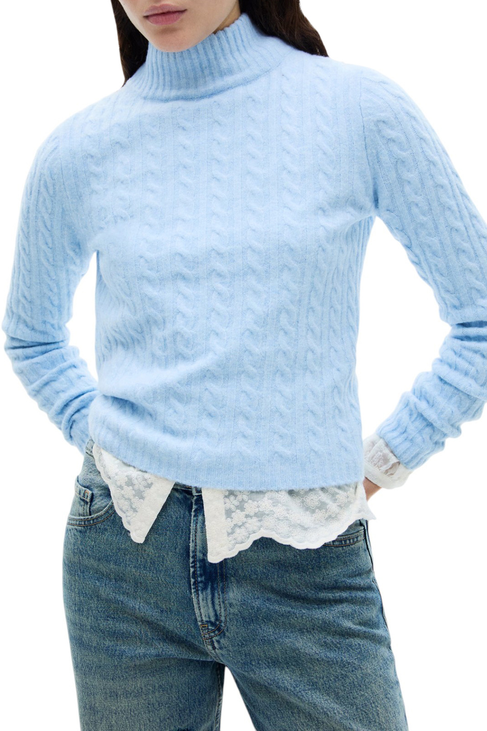 Женский Mango Свитер SEEDSPER (цвет ), артикул 77028270 | Фото 3