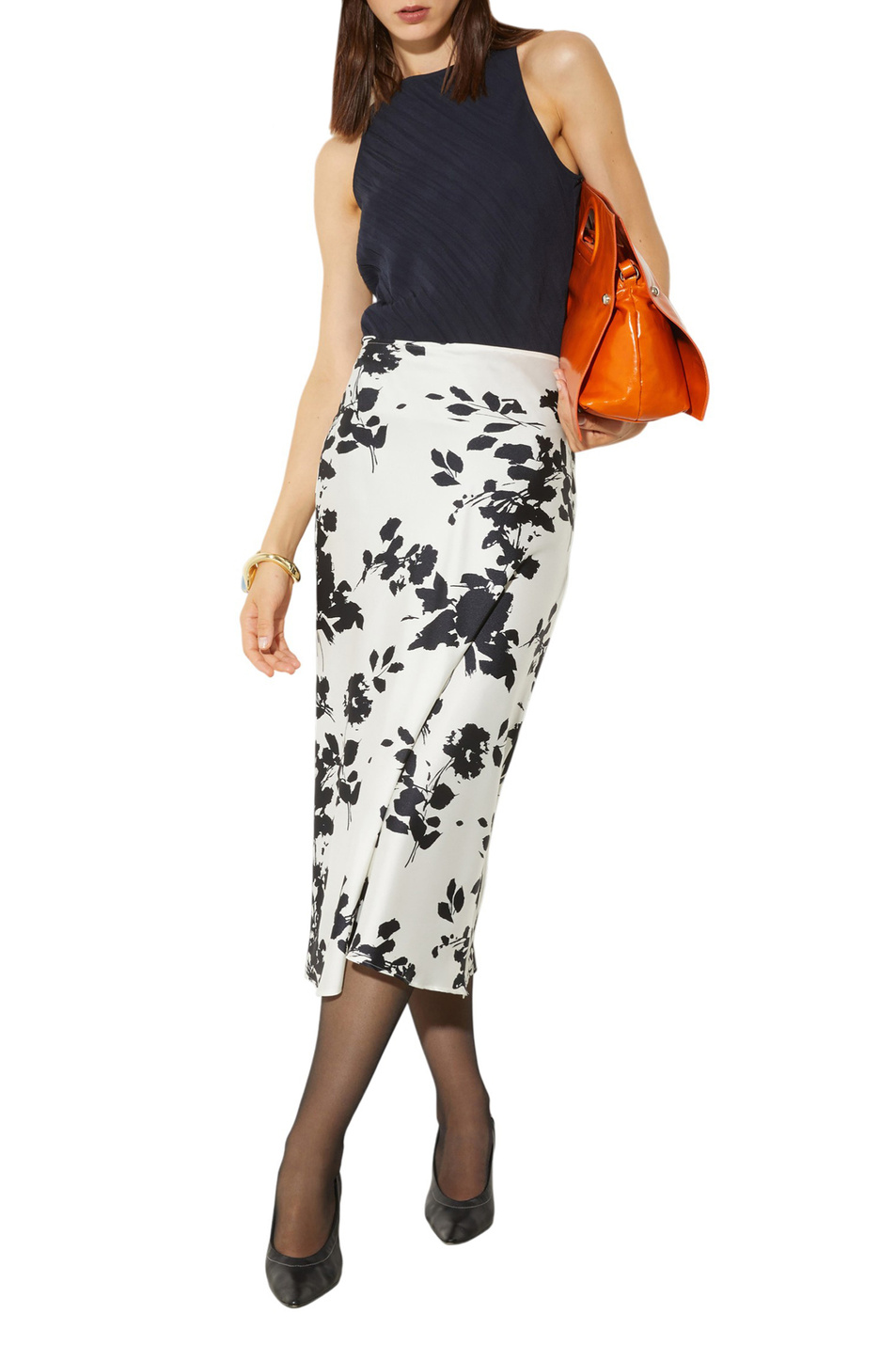 Женский MAX&Co. Топ MCOFINIRE атласный (цвет ), артикул 2616161023 | Фото 2