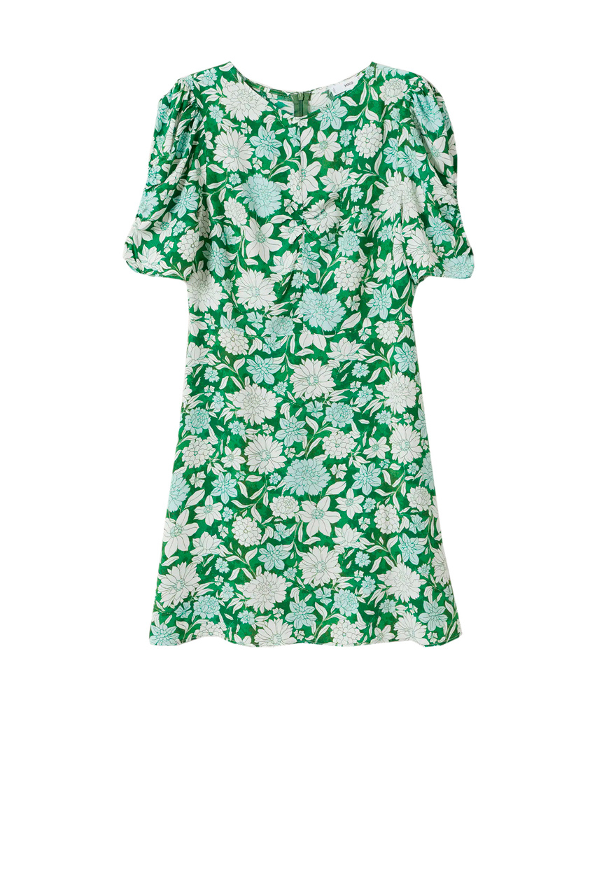 Платье LOLI с цветочным принтом|Основной цвет:Зеленый|Артикул:27041062 | Фото 1