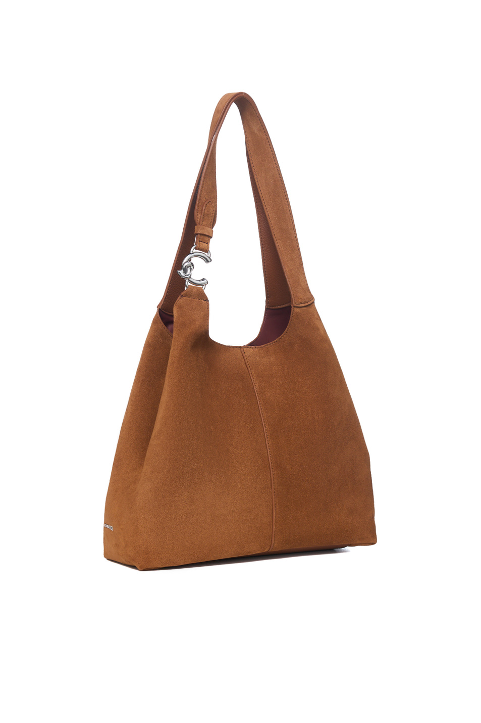 Женский Coccinelle Сумка C-EASY из натуральной замши (цвет ), артикул E1THE110201 | Фото 2