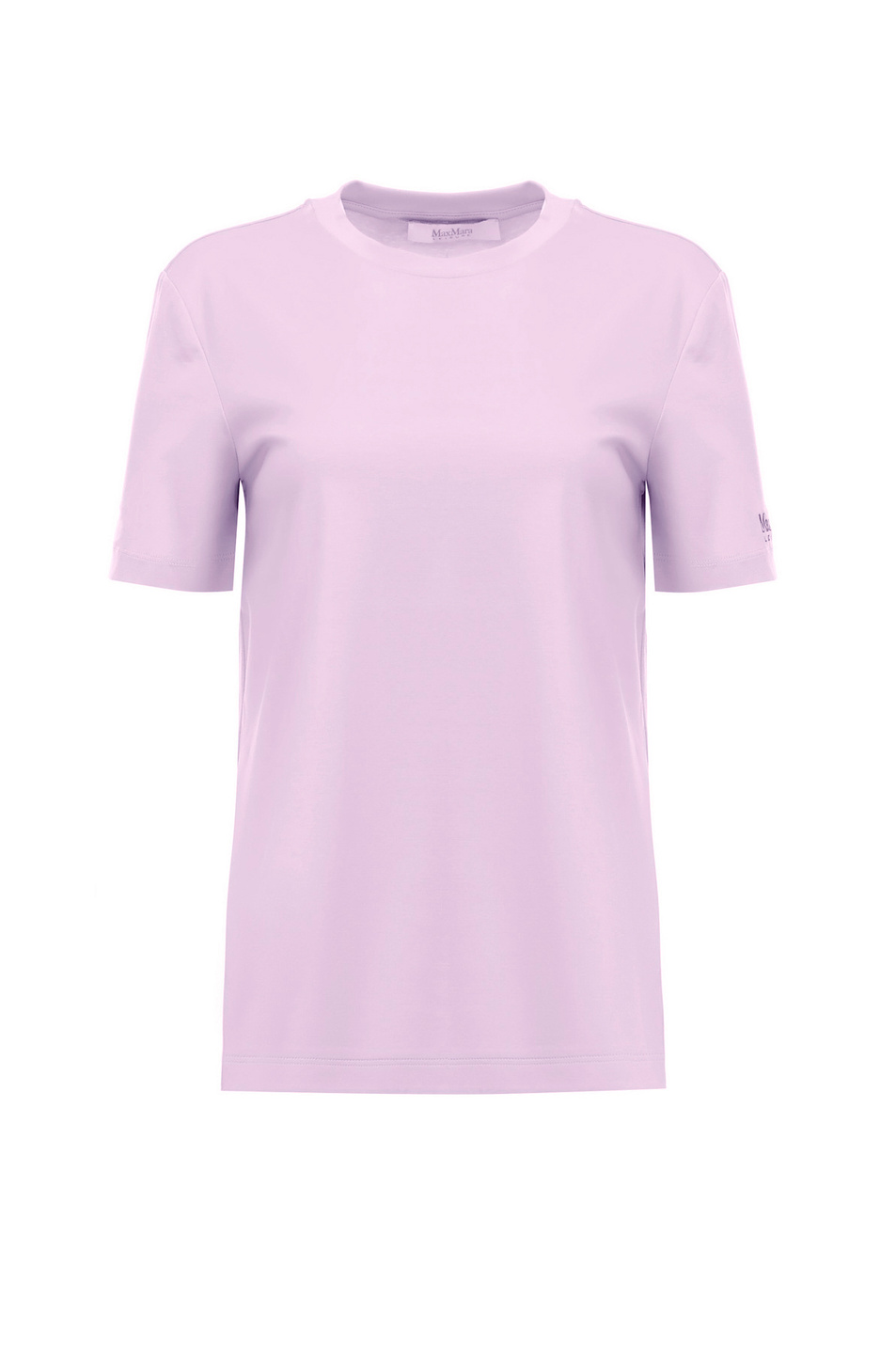 Женский Max Mara Футболка TAZZINA из модала и хлопка (цвет ), артикул 2339410736 | Фото 1