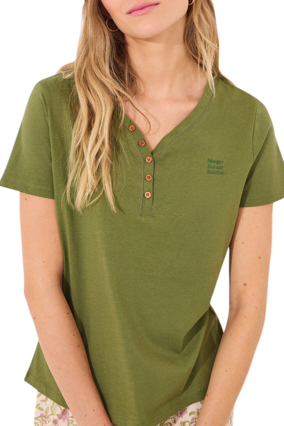 Женский Women'secret Футболка из хлопка (цвет ), артикул 3279693 | Фото 3