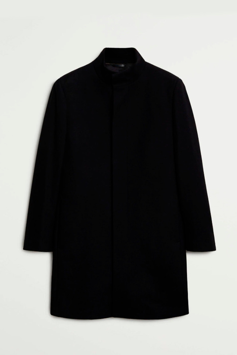 Mango Man Классическое пальто из смесовой шерсти FUNNEL ( цвет), артикул 77854379 | Фото 1