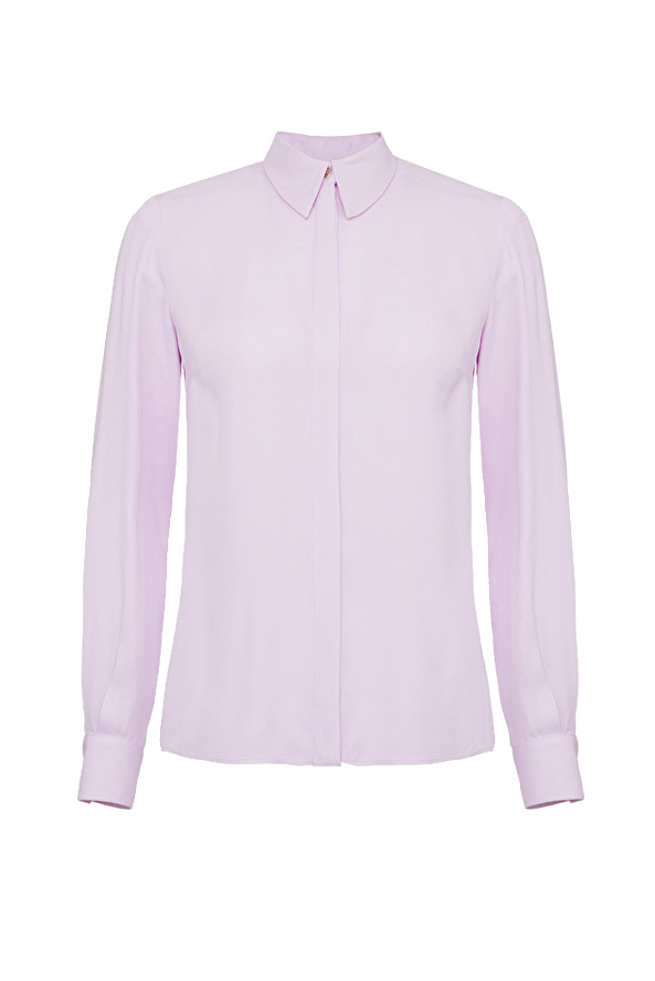 Elisabetta Franchi Базовая однотонная блузка (цвет ), артикул CA01621E2 | Фото 1