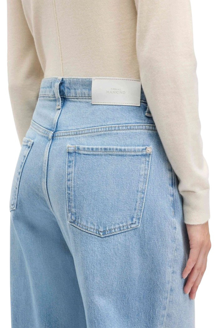 Женский 7 for all Mankind Джинсы из эластичного хлопка (цвет ), артикул 7UF70C10 | Фото 5